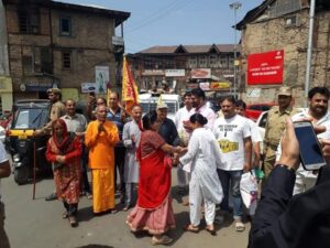 Janam ashtami ceberation in Kashmir by Kashmiri Pandits