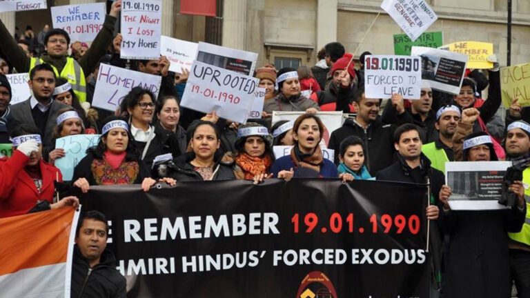 BJP's role in Kashmiri Pandit Exodus