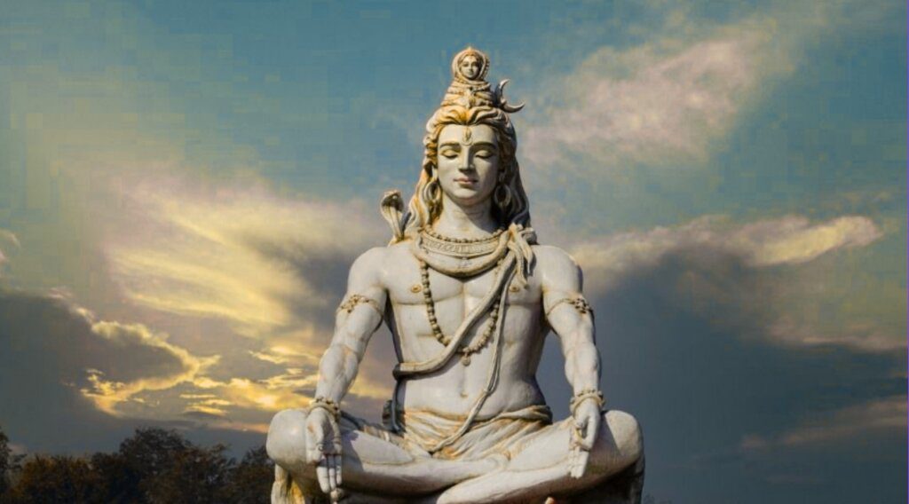 Image of Lord Shiv representing Kashmir Shaivism