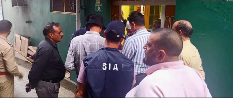 SIA raids JKLF on Sarla Bhat Case