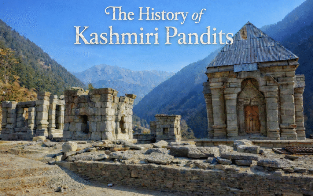 A History of the Kashmiri Pandits and ancient Kashmiri Pandit temple ruins in the Kashmir Valley