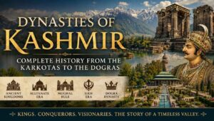 Read more about the article Dynasties of Kashmir: Complete History from the Karkotas to the Dogras (2026 Guide)