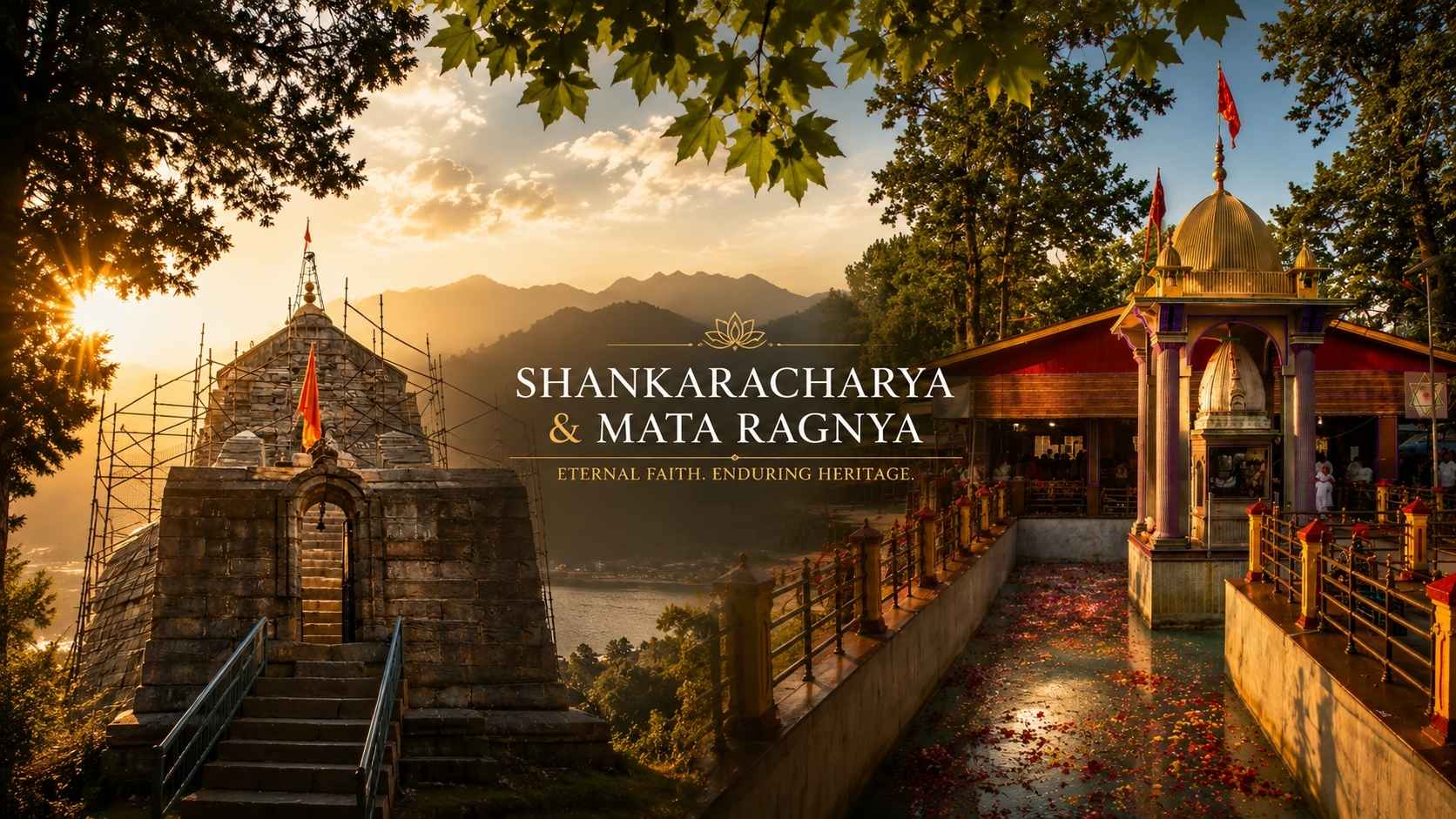 You are currently viewing Shankaracharya and Mata Ragnya: Sacred Shrines of Kashmir