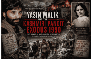 Read more about the article Yasin Malik and the Kashmiri Pandit Exodus 1990